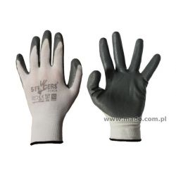 Rękawice nitrylowe lekkie popielate 5Fingers PERCA