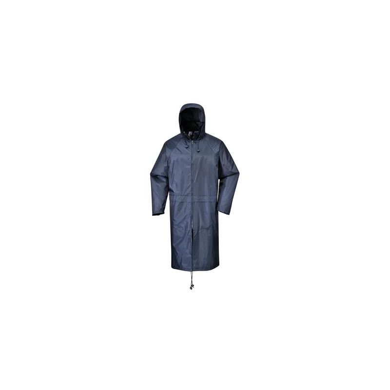 Płaszcz nieprzemakalny /granatowy/ S438	