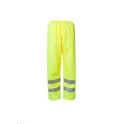 Spodnie przeciwdeszczowe ostrzegwcze PLANAM /żółte/