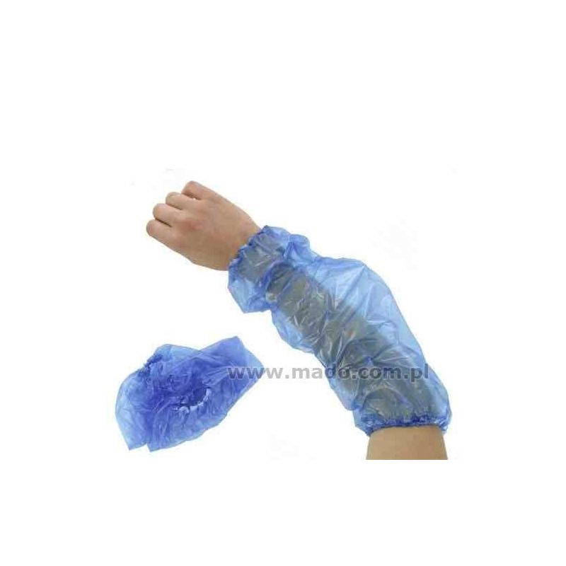Zarękawnik foliowy spożywczy A'100 /niebieski/	