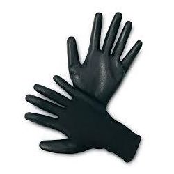 Rękawice HAND FLEX BLACK 2101B PU poliuretanowe