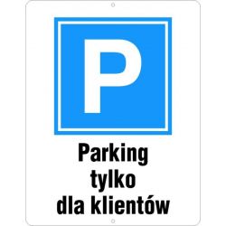 Parking dla klientów. Płyta 33x50