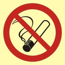 Palenie tytoniu zabronione. Płyta 15x15