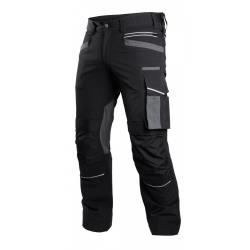 Spodnie robocze do pasa PROFESSIONAL STRETCH LINE czarne Stalco Powermax