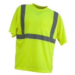 Koszulka T-shirt ostrzegawcza żółta URG-HV-PAM-PB23