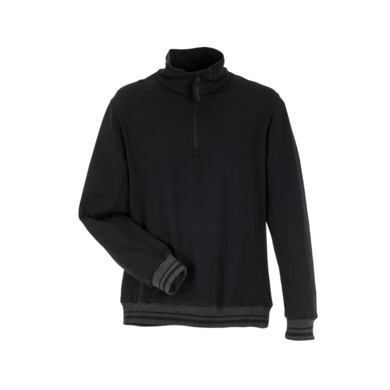Bluza z zamkiem Troyer Match PLANAM /czarna/	