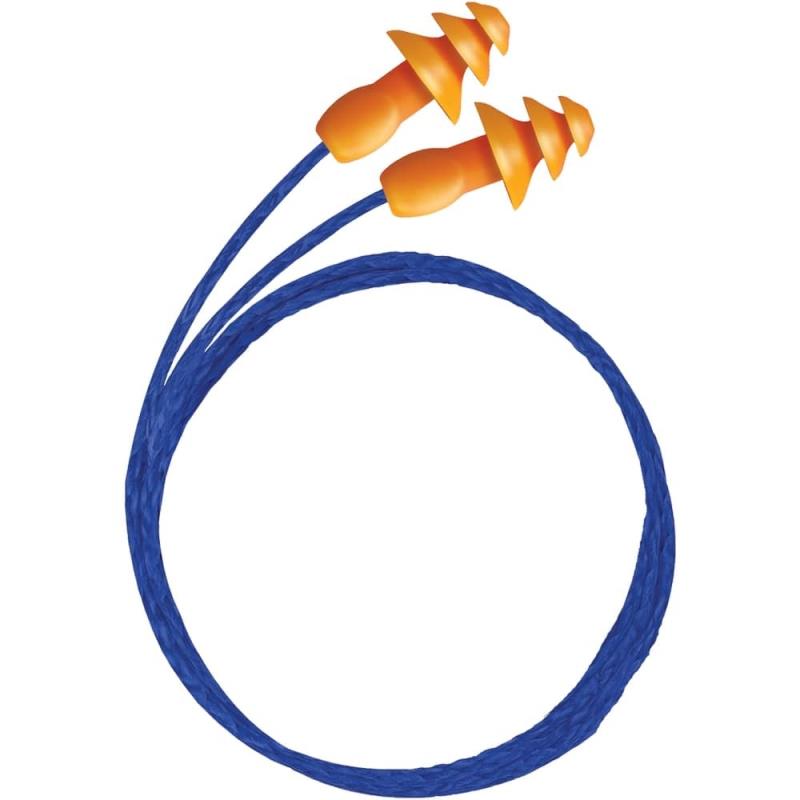 Wkładki p/hałasowe zatyczki 3M na sznureczku 1271	