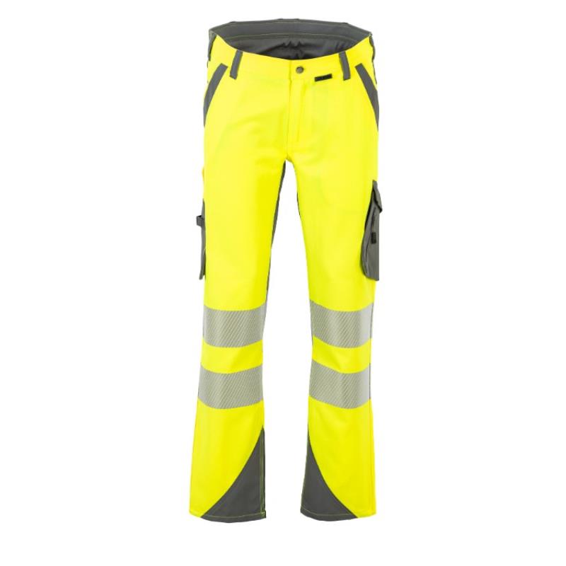 Spodnie ostrzegawcze do pasa NORIT /żółty-cynkowy/	