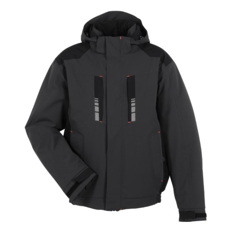 Kurtka zimowa Moto /szaro-czarna/	