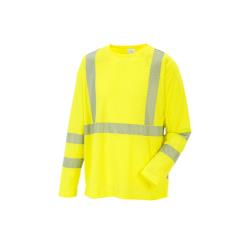 Koszulka ostrzegawcza z długim rękawem /żółta/