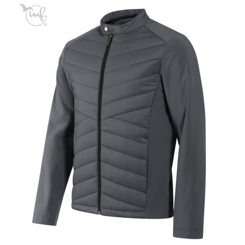 5558316 Cross kurtka hybrydowa męska light anthracite	