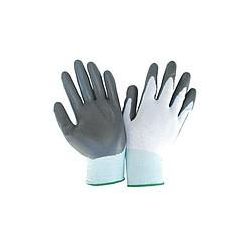 Rękawice nitrylowe lekkie popielate HAND FLEX 1103 /PERCA/